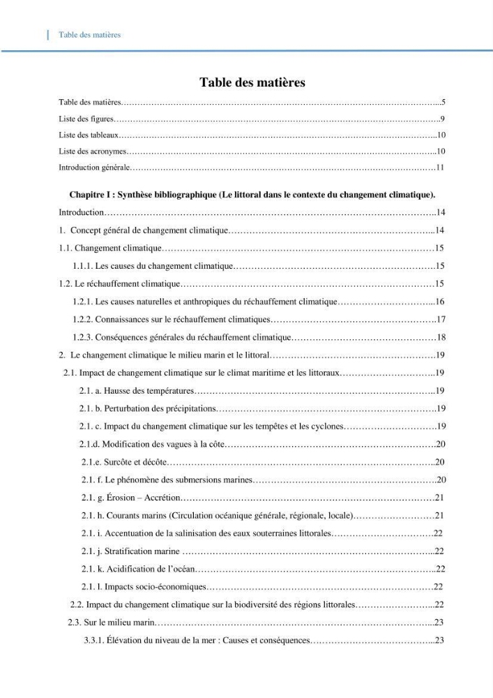 Etude d\'impact du rechauffement climatique sur le littoral et adaptation des ouvrages maritimes: