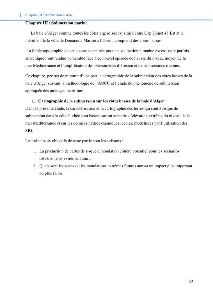 Etude d\'impact du rechauffement climatique sur le littoral et adaptation des ouvrages maritimes: