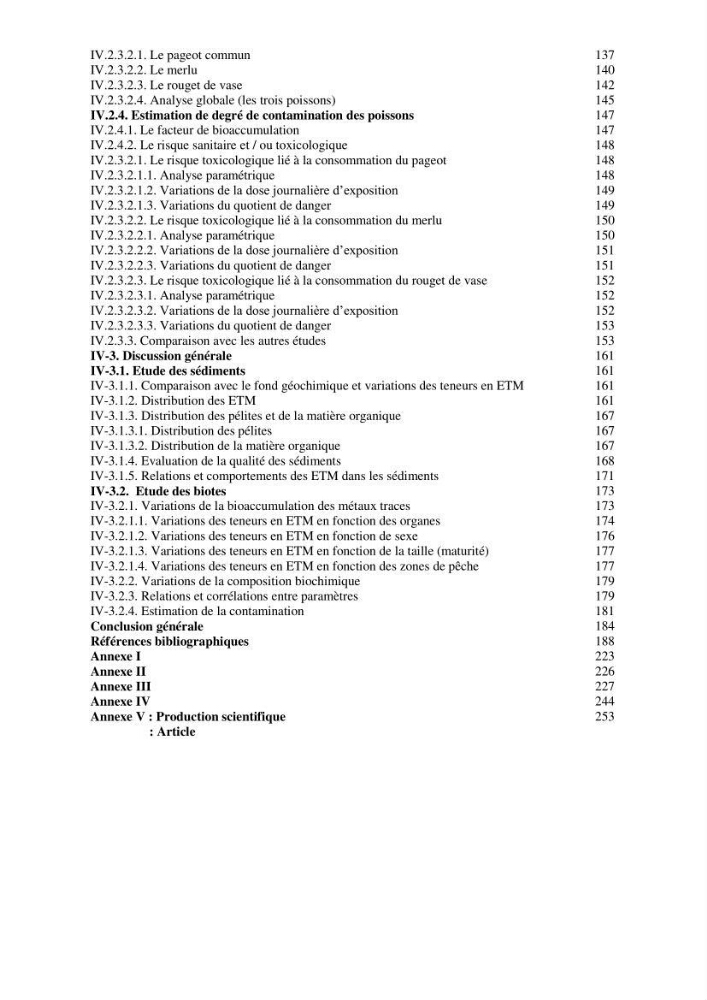 les métaux traces dans les sédiment marins et les espèces démersales de la côte algérienne contribution à l\'évaluation du risque écologique