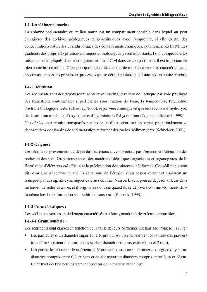 les métaux traces dans les sédiment marins et les espèces démersales de la côte algérienne contribution à l\'évaluation du risque écologique