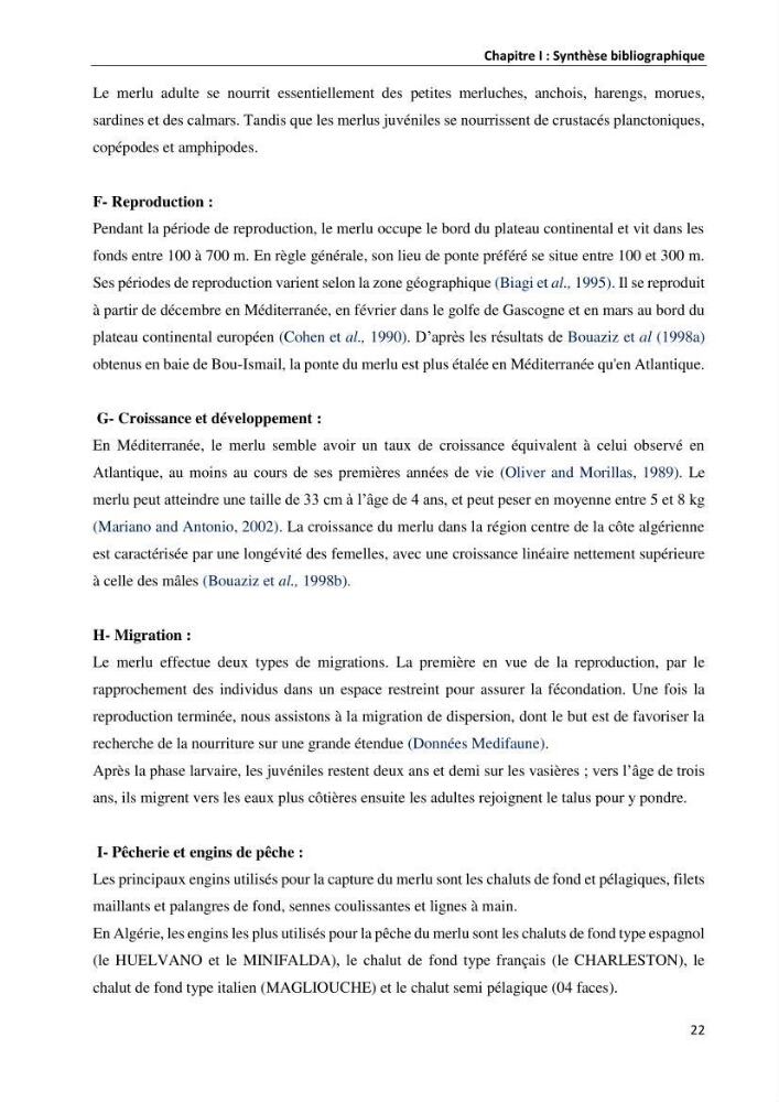 les métaux traces dans les sédiment marins et les espèces démersales de la côte algérienne contribution à l\'évaluation du risque écologique