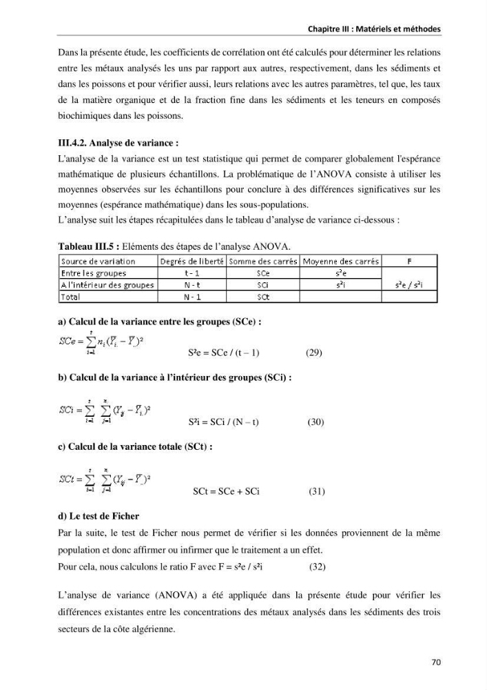 les métaux traces dans les sédiment marins et les espèces démersales de la côte algérienne contribution à l\'évaluation du risque écologique