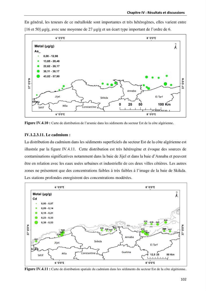 les métaux traces dans les sédiment marins et les espèces démersales de la côte algérienne contribution à l\'évaluation du risque écologique