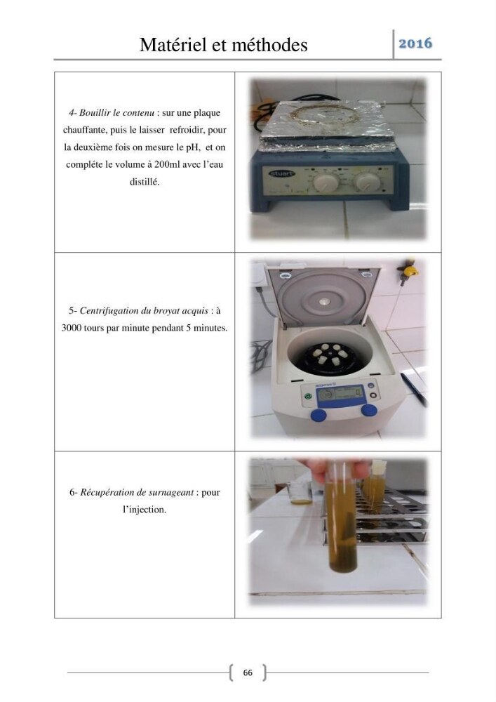 Recherche des toxines diarrhéiques et paralysantes dans la mule Myytilus galloprovincialis du marché: