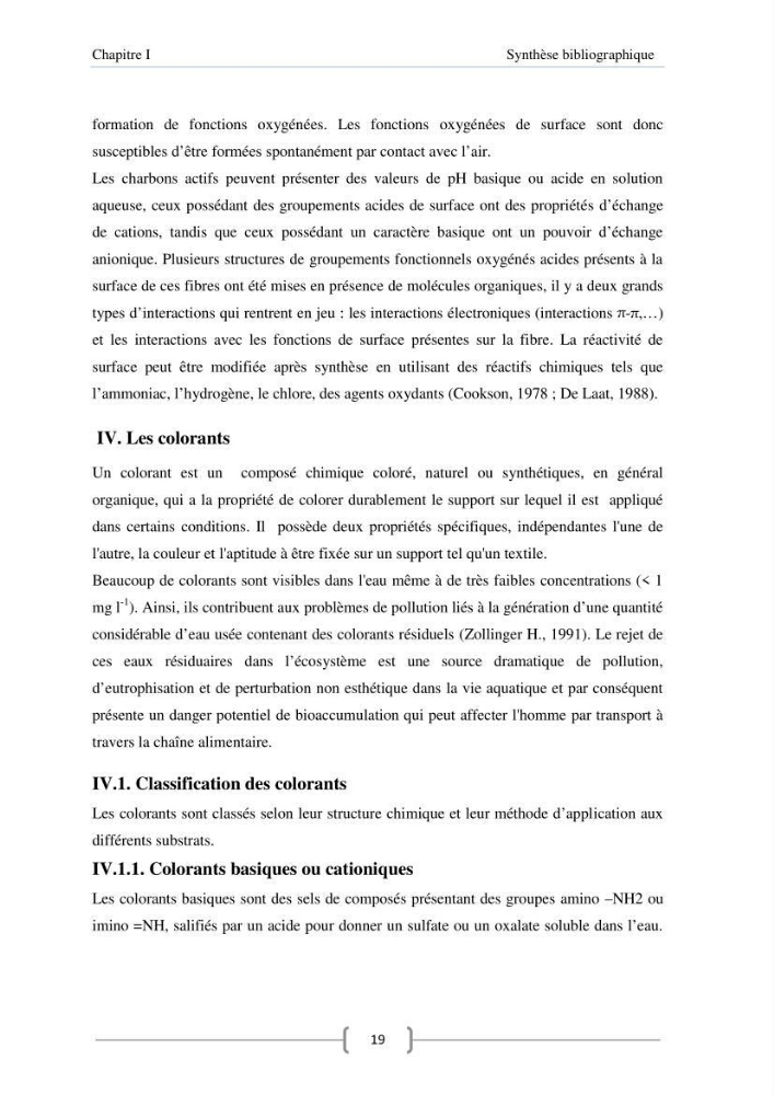 Modélisation des cinétique et des isothermes d\'adsorption de l\'orange II sur des composites à base de diatomite