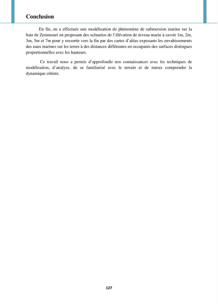 Processus mis en jeu dans l\'évolution morpho-dynamique de la baie de Zemmouri: modelisation et observation hydrodynamiques et sédimentaires