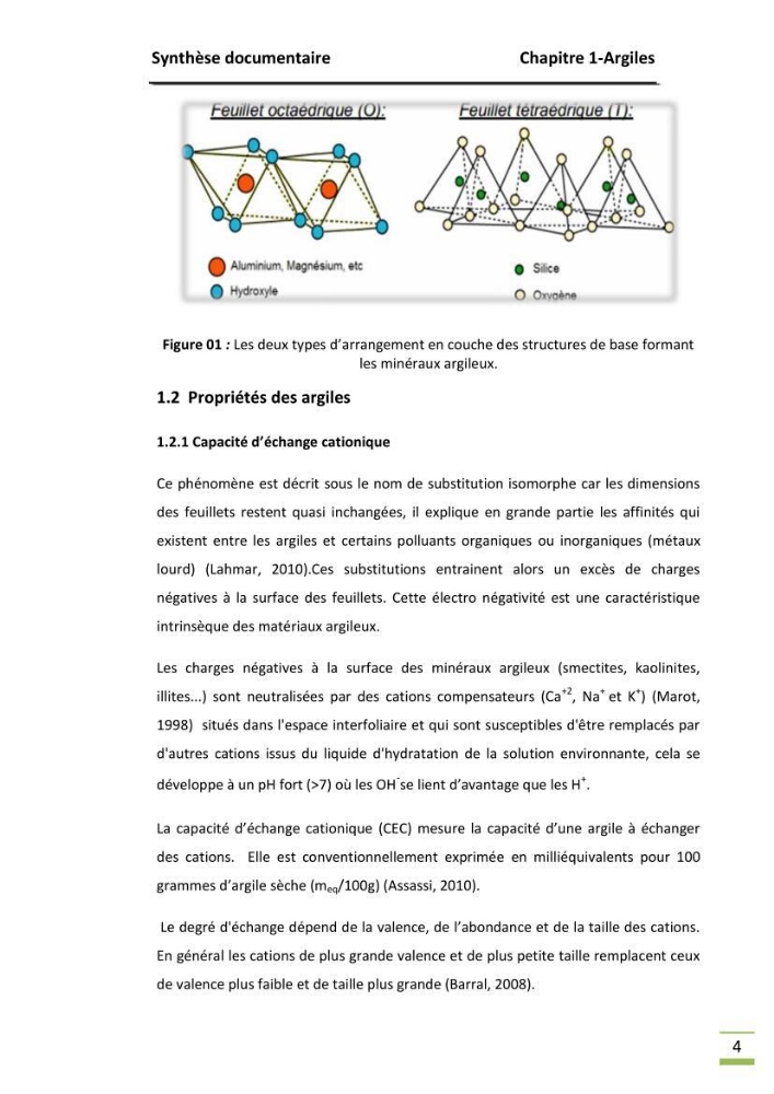 Etude de la thermodynamiaque de la rétention du cadium en milieu aqueux sur une argile brute Algérienne