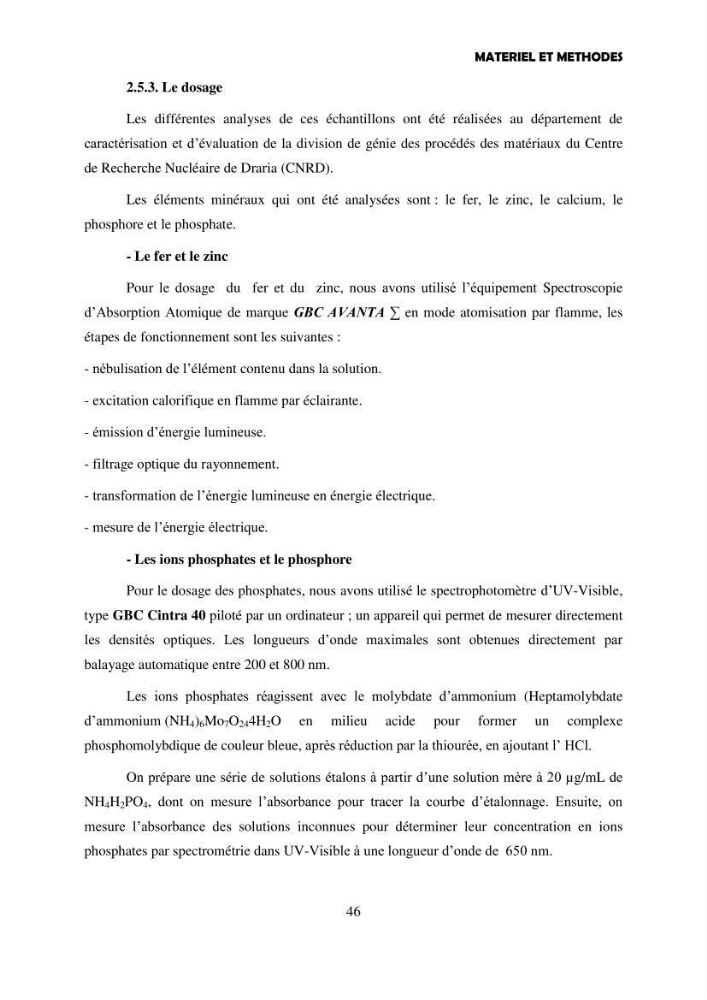 Composition biochimique de quelques espèces d\'algues marines aux possibilités alimentaires: