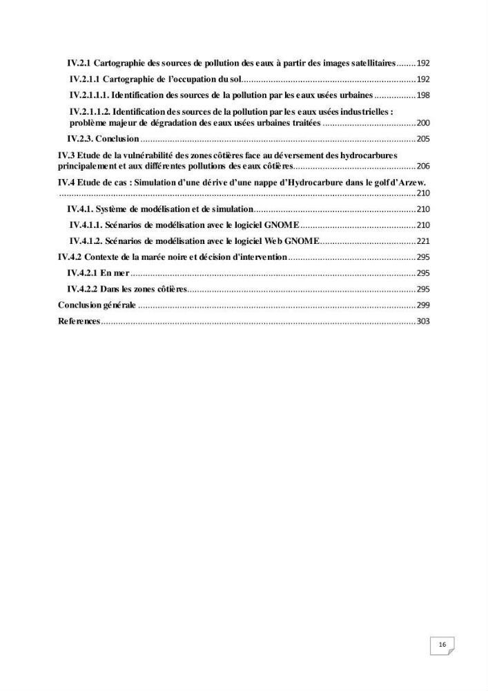 Simulation de la qualité de l’eau de la zone côtière oranaise par modélisation numérique et combinaison de données multi-sources satellitales