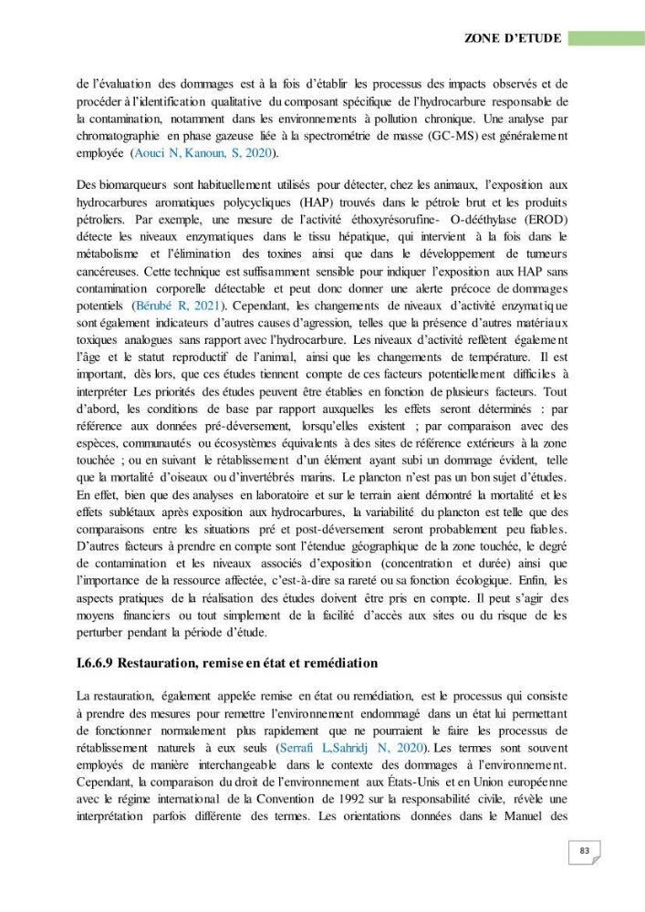 Simulation de la qualité de l’eau de la zone côtière oranaise par modélisation numérique et combinaison de données multi-sources satellitales