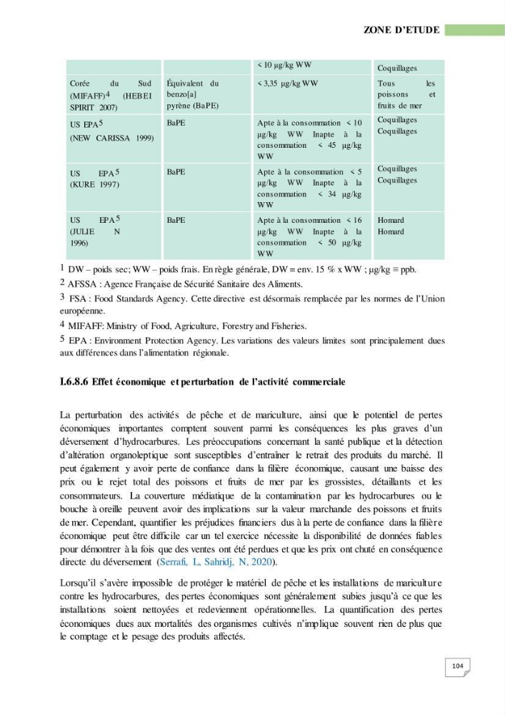 Simulation de la qualité de l’eau de la zone côtière oranaise par modélisation numérique et combinaison de données multi-sources satellitales