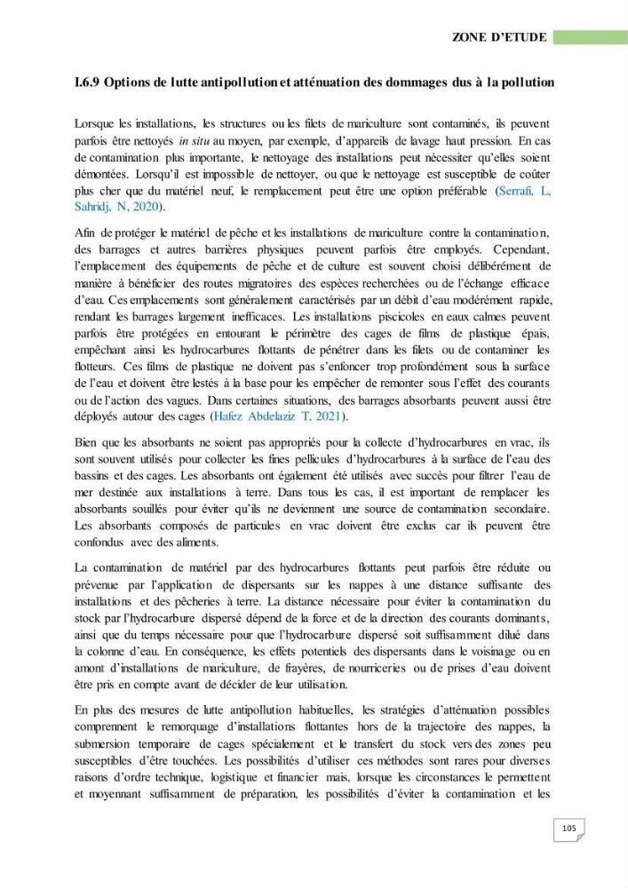 Simulation de la qualité de l’eau de la zone côtière oranaise par modélisation numérique et combinaison de données multi-sources satellitales