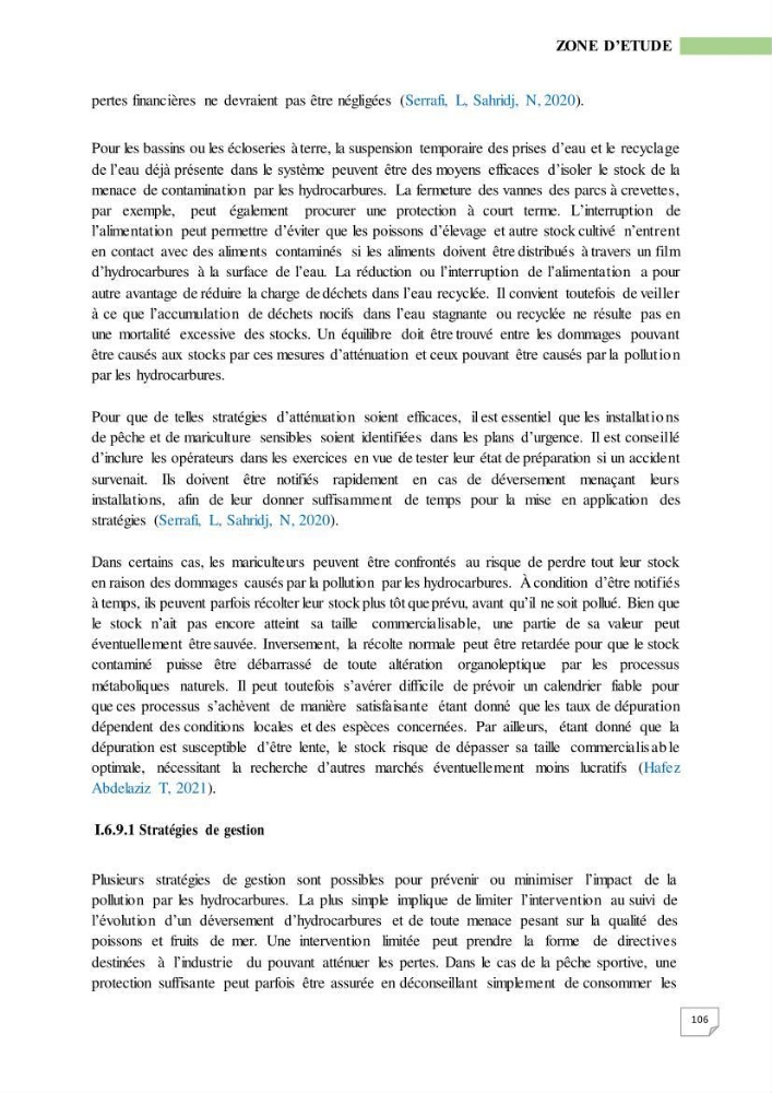 Simulation de la qualité de l’eau de la zone côtière oranaise par modélisation numérique et combinaison de données multi-sources satellitales