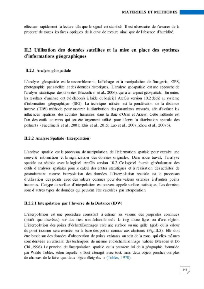 Simulation de la qualité de l’eau de la zone côtière oranaise par modélisation numérique et combinaison de données multi-sources satellitales