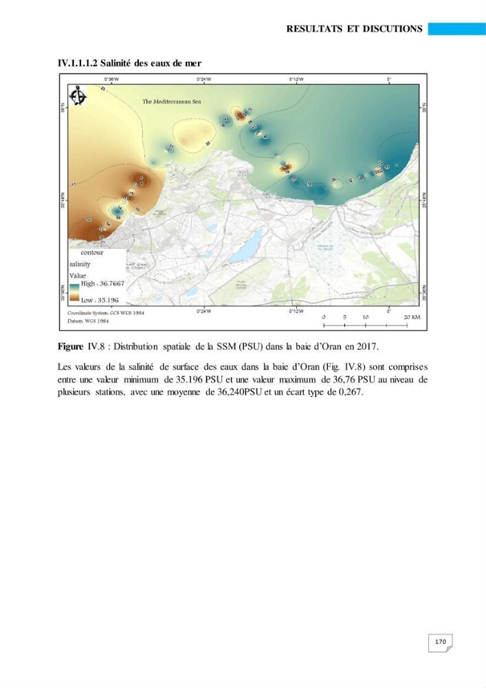 Simulation de la qualité de l’eau de la zone côtière oranaise par modélisation numérique et combinaison de données multi-sources satellitales
