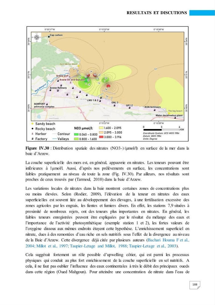 Simulation de la qualité de l’eau de la zone côtière oranaise par modélisation numérique et combinaison de données multi-sources satellitales