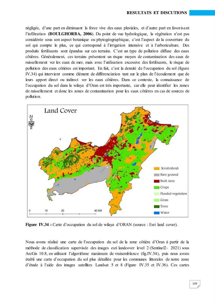 Simulation de la qualité de l’eau de la zone côtière oranaise par modélisation numérique et combinaison de données multi-sources satellitales