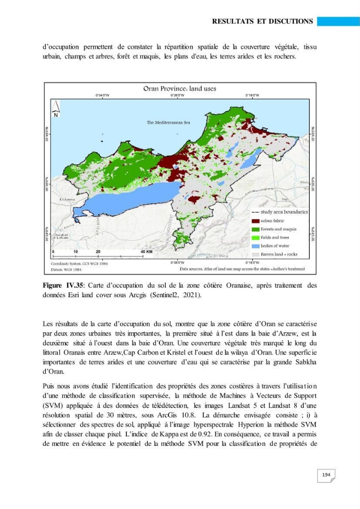 Simulation de la qualité de l’eau de la zone côtière oranaise par modélisation numérique et combinaison de données multi-sources satellitales