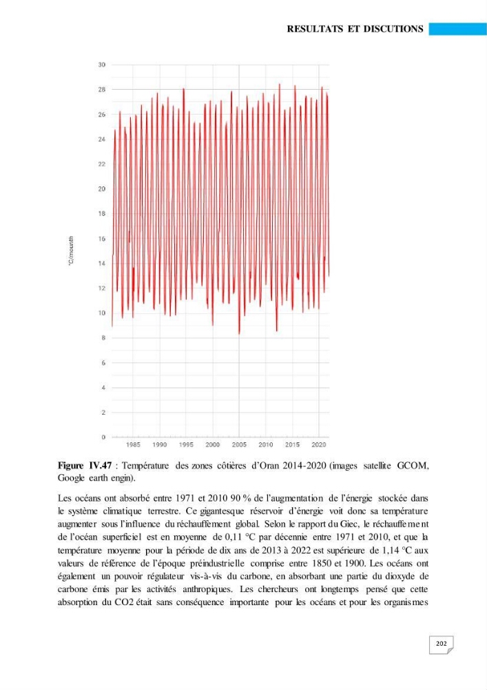 Simulation de la qualité de l’eau de la zone côtière oranaise par modélisation numérique et combinaison de données multi-sources satellitales