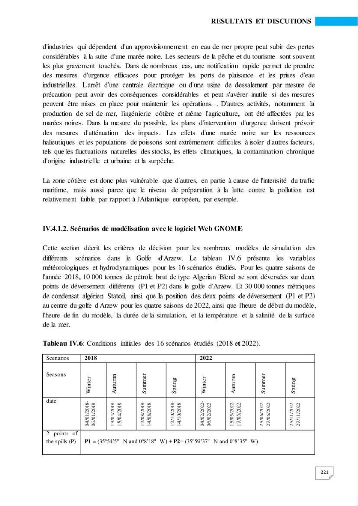 Simulation de la qualité de l’eau de la zone côtière oranaise par modélisation numérique et combinaison de données multi-sources satellitales