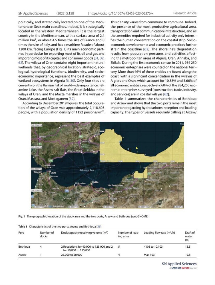 Simulation de la qualité de l’eau de la zone côtière oranaise par modélisation numérique et combinaison de données multi-sources satellitales