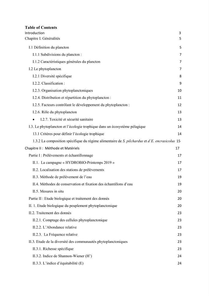 Contribution à l\'étude de la relation proies-prédateurs au sein des écosystèmes pélagiques de la côte Algérienne: