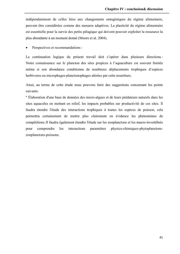 Contribution à l\'étude de la relation proies-prédateurs au sein des écosystèmes pélagiques de la côte Algérienne: