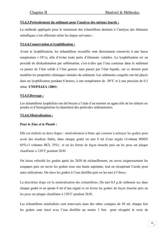 Contribution à l\'étude de l\'impact de la pollution chimique sur l\'herbier à Posidonia oceanica dans la baie d\'El Djamila