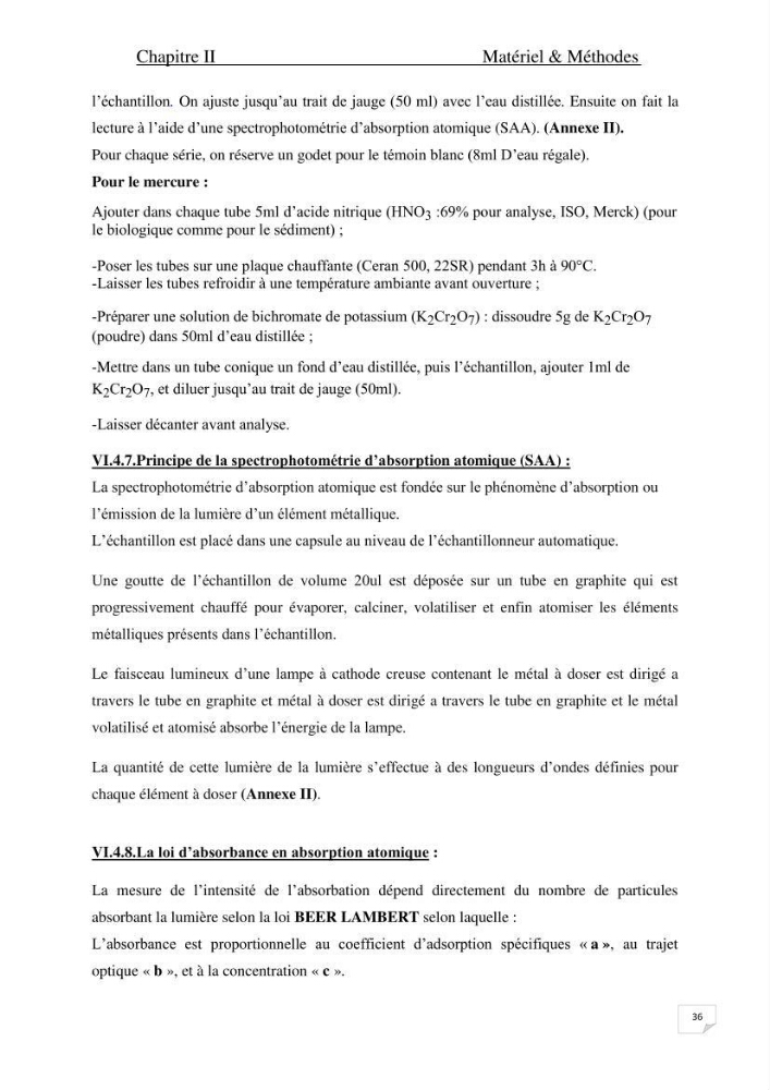 Contribution à l\'étude de l\'impact de la pollution chimique sur l\'herbier à Posidonia oceanica dans la baie d\'El Djamila