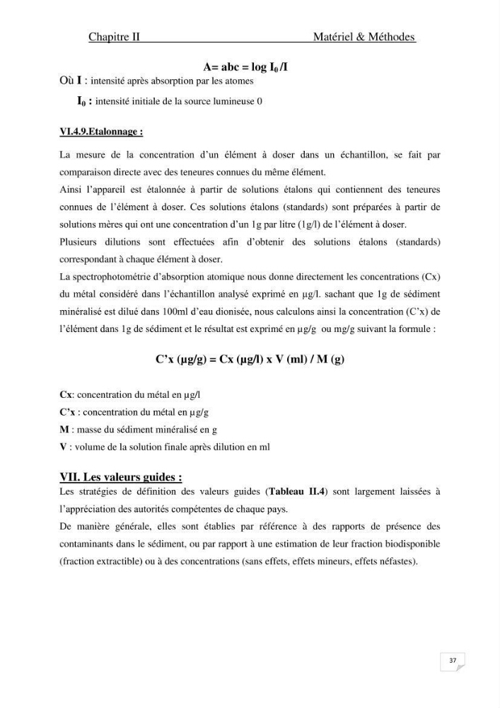 Contribution à l\'étude de l\'impact de la pollution chimique sur l\'herbier à Posidonia oceanica dans la baie d\'El Djamila
