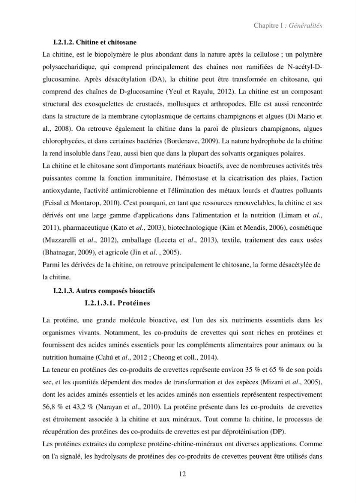 Valorisation des coproduits de la crevette blanche (Parapenaeus longirostris) par des procédés enzymatiques en utilisants des protéases bactériennes.
