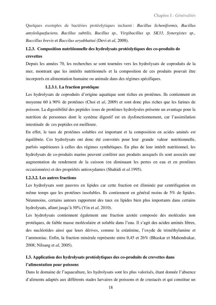 Valorisation des coproduits de la crevette blanche (Parapenaeus longirostris) par des procédés enzymatiques en utilisants des protéases bactériennes.