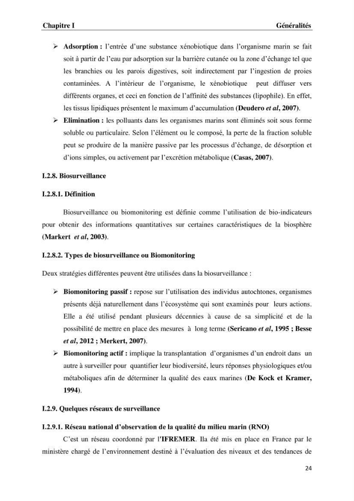Les métaux traces dans les moules: Etude rétrospective et comparative dans les côtes centrales algériennes (baies de Zemmouri, d’Alger et de Bou-Ismail).