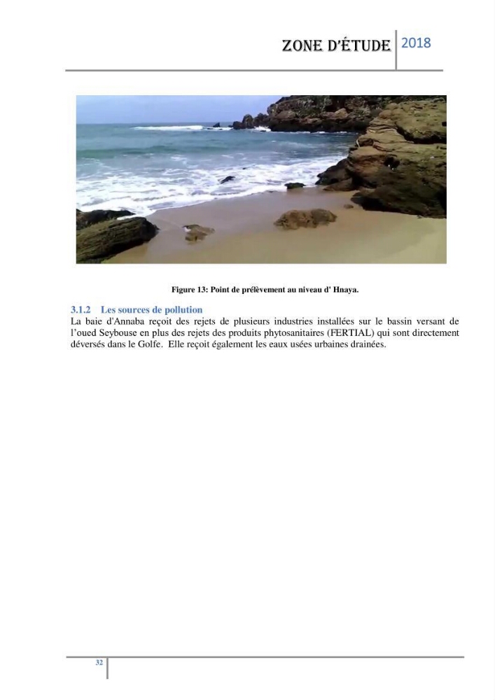 Biosurveillance des métaux traces chez deux espèces de moules (Mytilus galloprovincialis (Lamarck 1819) et Perna perna (Linnaeus 1758)) dans le littoral algérois: