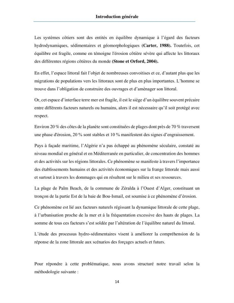 Etude du fonctionnement hydro-sédimentaire De la plage de Palm-Beach