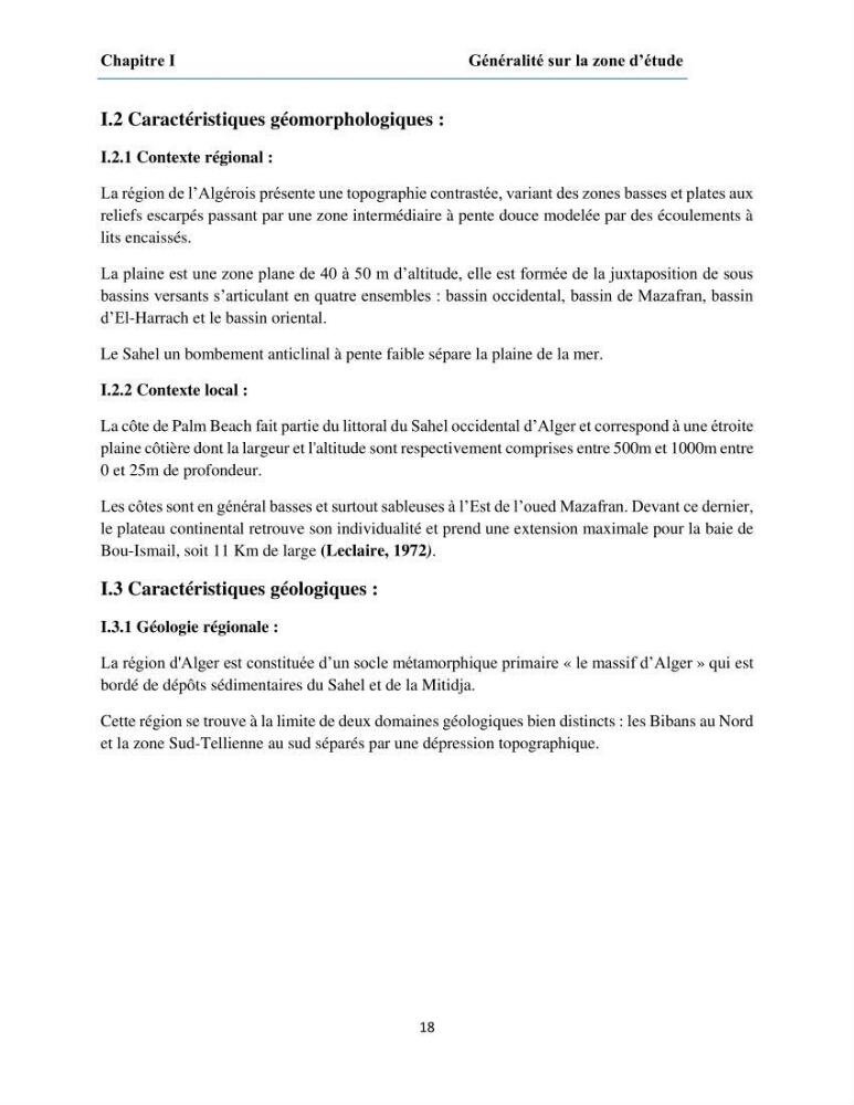 Etude du fonctionnement hydro-sédimentaire De la plage de Palm-Beach