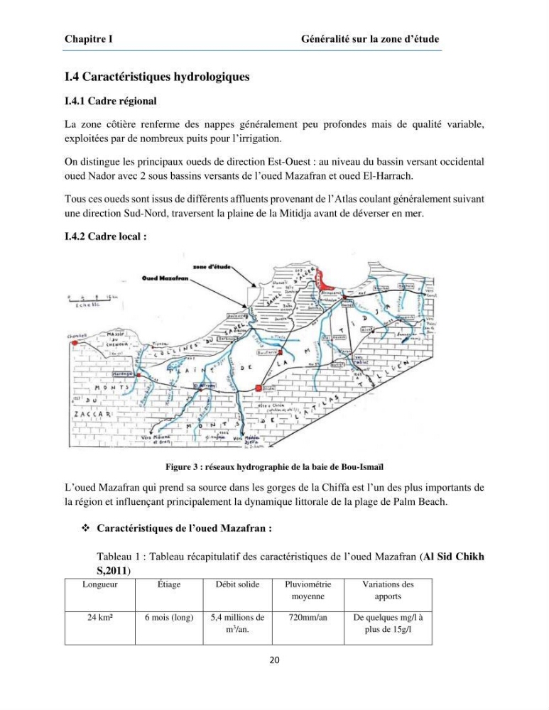 Etude du fonctionnement hydro-sédimentaire De la plage de Palm-Beach