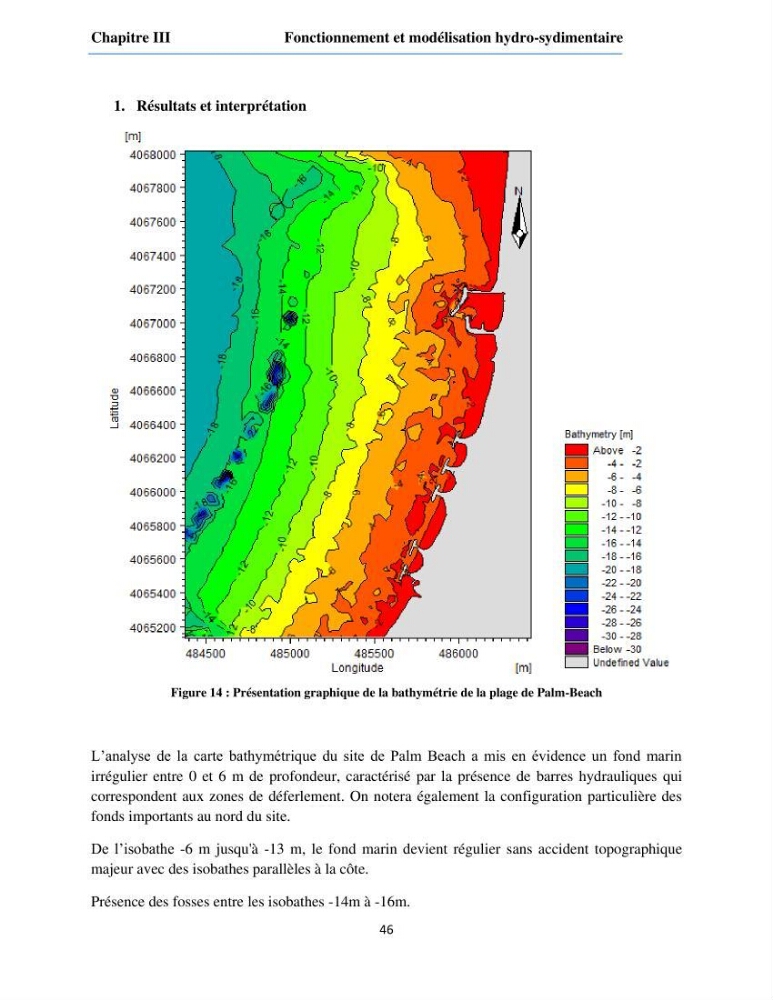 Etude du fonctionnement hydro-sédimentaire De la plage de Palm-Beach