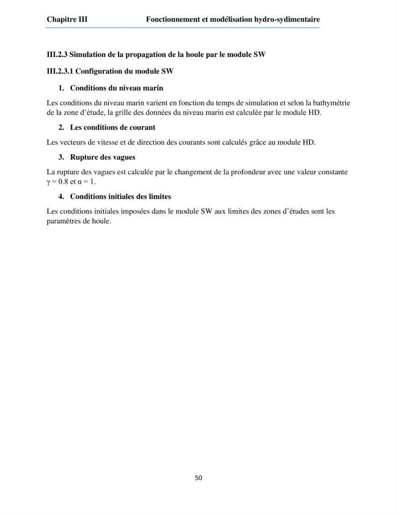 Etude du fonctionnement hydro-sédimentaire De la plage de Palm-Beach