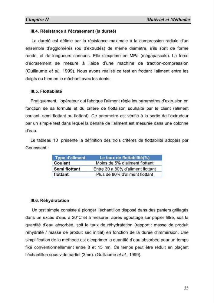 Contribution à l\'étude de fabrication d\'aliment extrudé pour tilapia au niveau de la ferme \"Pescado de la Duna\" (Ouargla):