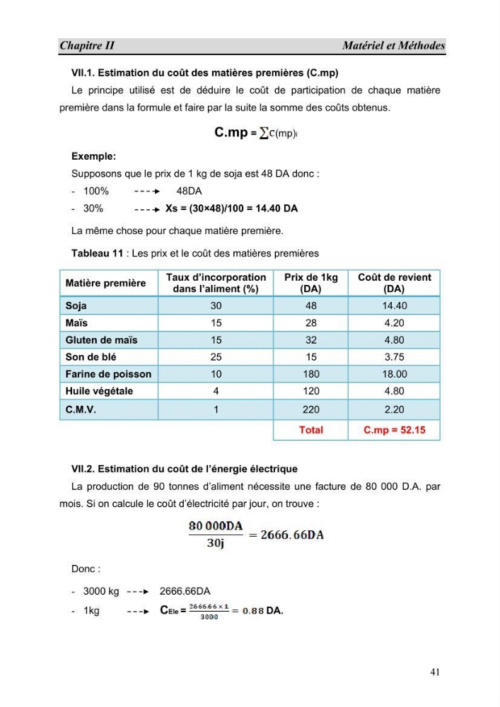 Contribution à l\'étude de fabrication d\'aliment extrudé pour tilapia au niveau de la ferme \"Pescado de la Duna\" (Ouargla):