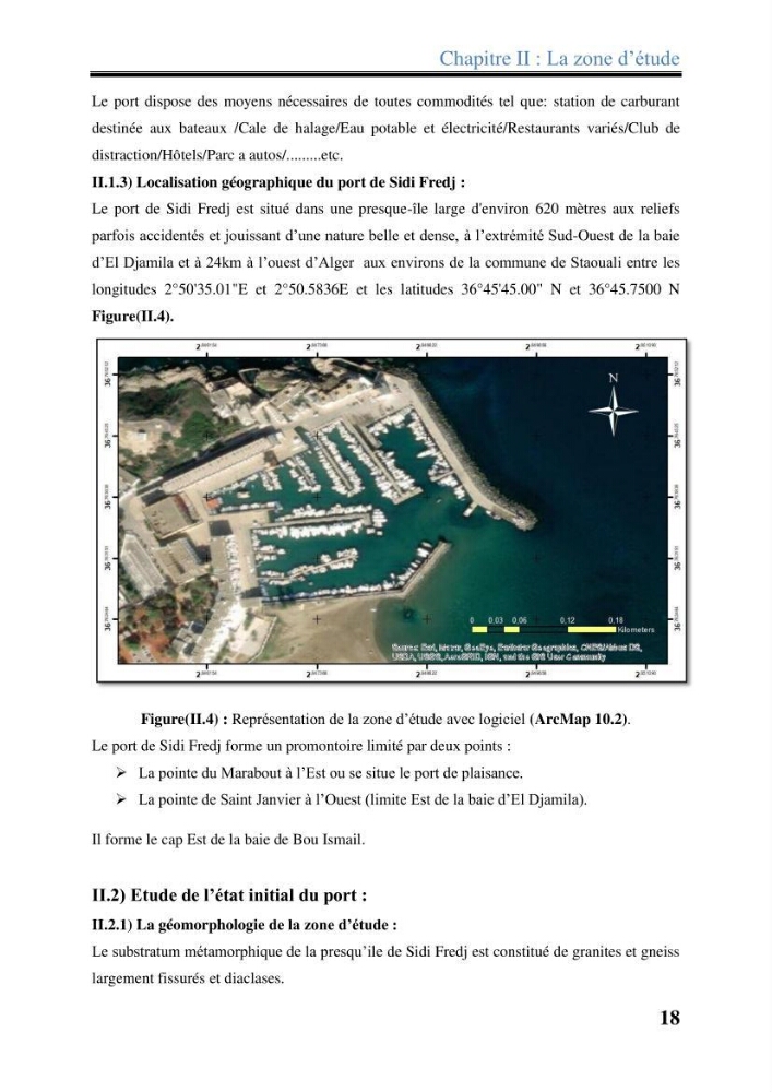Les paramètres physico-chimiques dans l’eau de mer et les sédiments dans le port de Sidi-Fredj: