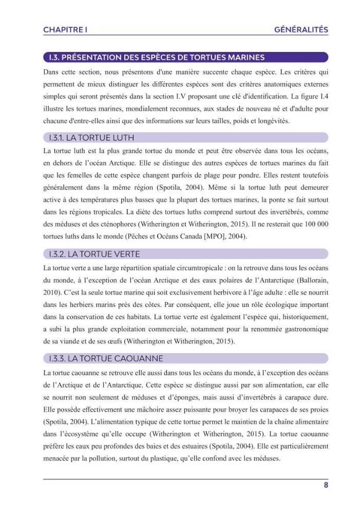 Contribution à l\'étude des échouages des tortues marines le long du littoral algérien