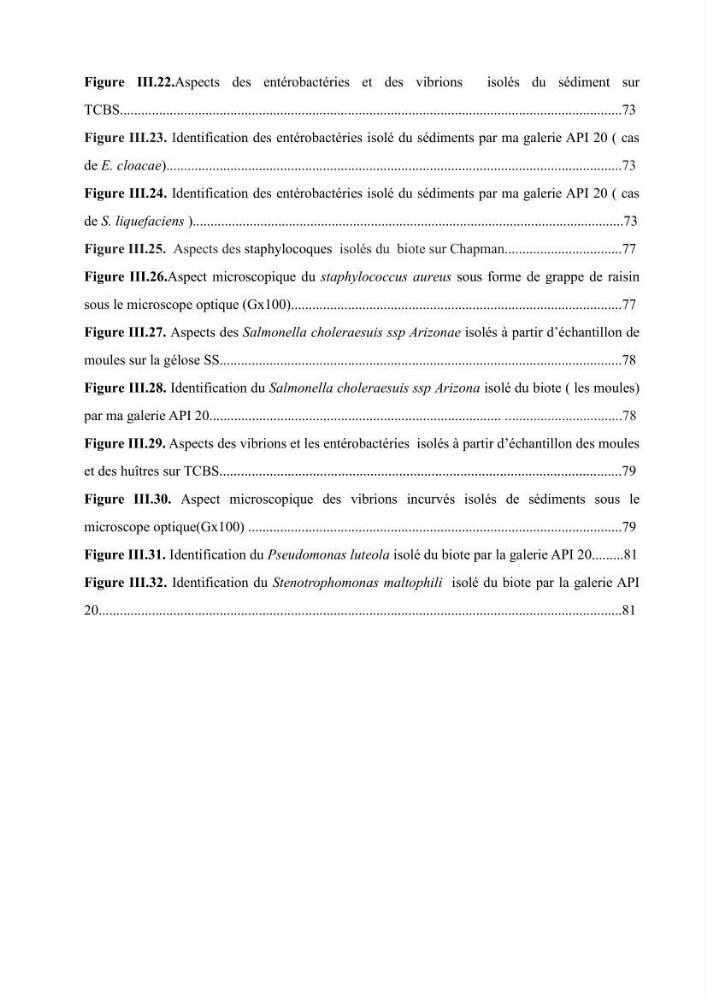 Contribution à l’évaluation de la qualité environmental d’une ferme aquacole: