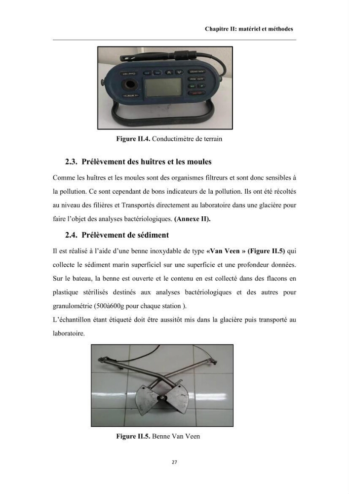 Contribution à l’évaluation de la qualité environmental d’une ferme aquacole: