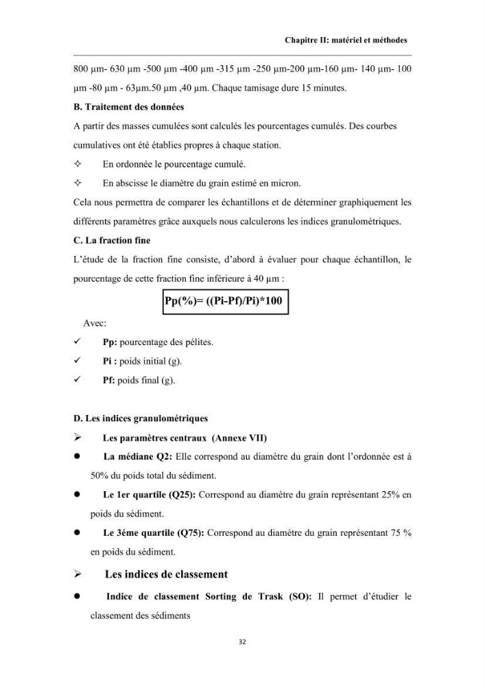 Contribution à l’évaluation de la qualité environmental d’une ferme aquacole: