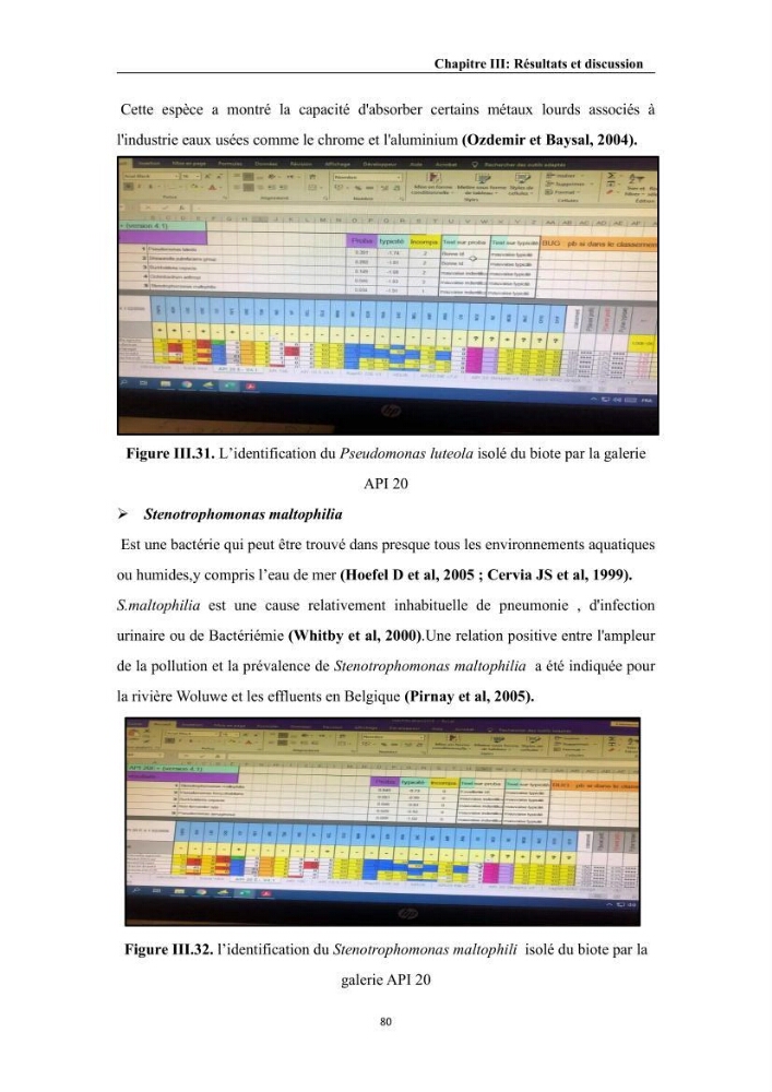 Contribution à l’évaluation de la qualité environmental d’une ferme aquacole: