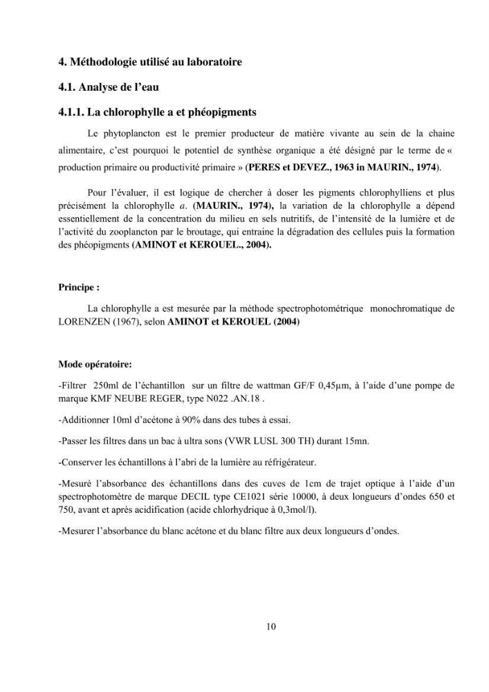 Etude hydrosédimentaire pour l\'installation d\'une filière conhylicole dans la zone ouest de la presqu\'île de Sidi Fredj