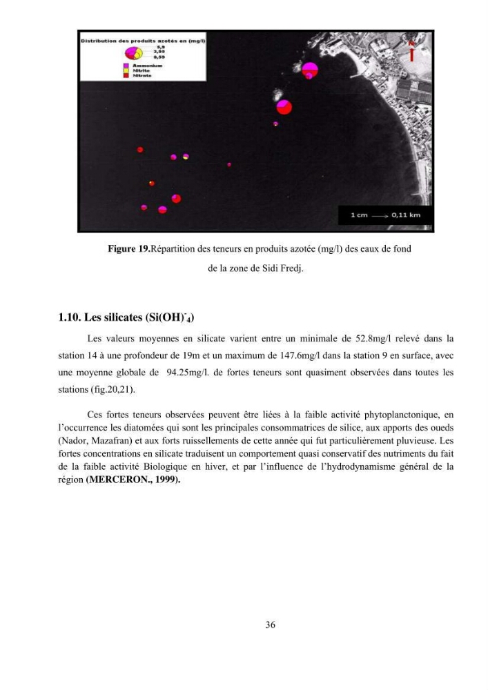 Etude hydrosédimentaire pour l\'installation d\'une filière conhylicole dans la zone ouest de la presqu\'île de Sidi Fredj