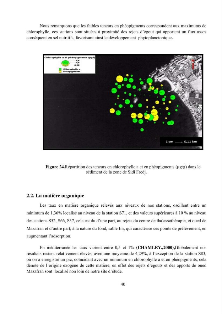 Etude hydrosédimentaire pour l\'installation d\'une filière conhylicole dans la zone ouest de la presqu\'île de Sidi Fredj